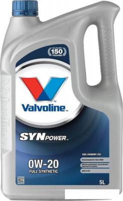 Моторное масло Valvoline SynPower FE 0W-20 872584 5л Моторное масло Valvoline SynPower FE 0W-20 872584 5л