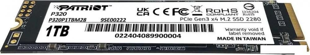 SSD Patriot P320 1TB P320P1TBM28