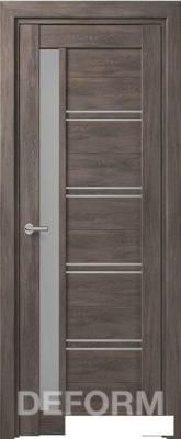 Межкомнатная дверь Юркас Deform D19 ДО 70x200 (дуб шале графит/мателюкс) Межкомнатная дверь Юркас Deform D19 ДО 70x200 (дуб шале графит/мателюкс)
