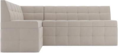 Угловой диван Мебель-АРС Атлантис левый 212x84x135 (бежевый Star Velvet 6 Light Beige)