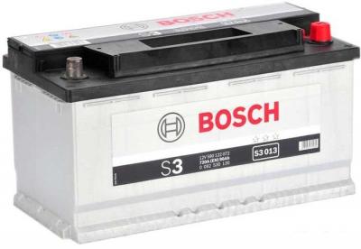 Автомобильный аккумулятор Bosch S3 013 (590122072) 90 А/ч Автомобильный аккумулятор Bosch S3 013 (590122072) 90 А/ч