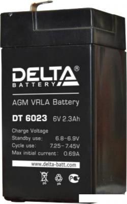 Аккумулятор для ИБП Delta DT 6023 (6В/2.3 А·ч)