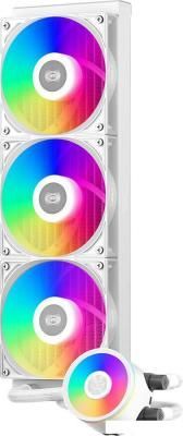 Система жидкостного охлаждения для процессора PCCooler DA360 Pro ARGB (белый)