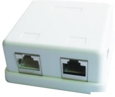 Розетка компьютерная Gembird NCAC-HS-SMB2 Розетка компьютерная Gembird NCAC-HS-SMB2