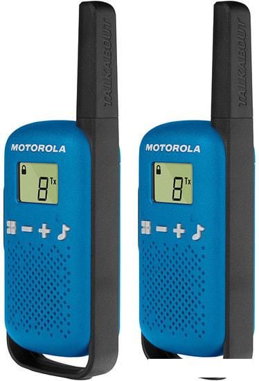 Портативная радиостанция Motorola Talkabout T42 (синий)