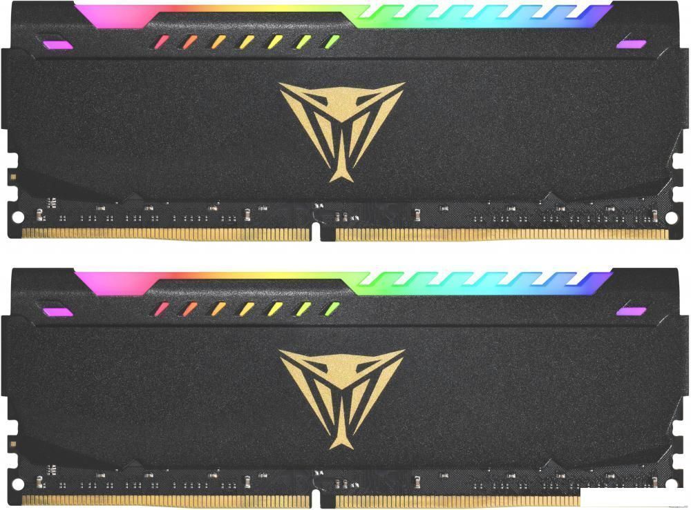 Оперативная память Patriot Viper Steel RGB 2x8GB DDR4 PC4-25600 PVSR416G320C8K Оперативная память Patriot Viper Steel RGB 2x8GB DDR4 PC4-25600 PVSR416G320C8K