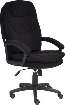 Офисное кресло TetChair Comfort LT флок (черный) Офисное кресло TetChair Comfort LT флок (черный)