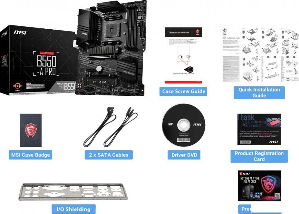Материнская плата MSI B550-A Pro