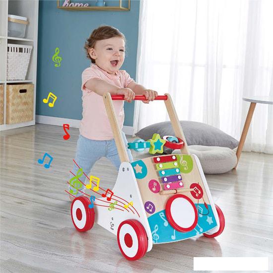 Каталка Hape Музыкальный ходунок E0383-HP Каталка Hape Музыкальный ходунок E0383-HP