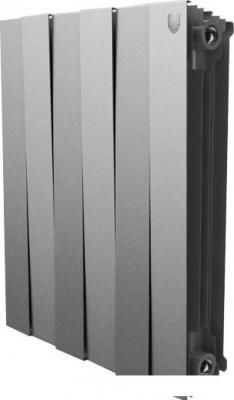 Биметаллический радиатор Royal Thermo PianoForte 500 Silver Satin (5 секций)