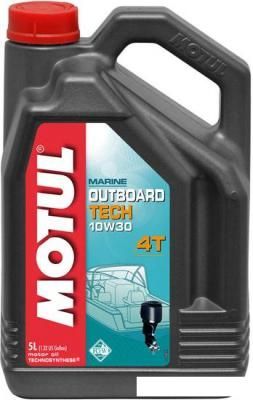Моторное масло Motul Outboard Tech 10W-30 4T 5л