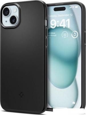 Чехол для телефона Spigen Thin Fit для iPhone 15 ACS06776 (черный)