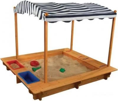 Песочница KidKraft 00165 (белый/темно-синий) Песочница KidKraft 00165 (белый/темно-синий)