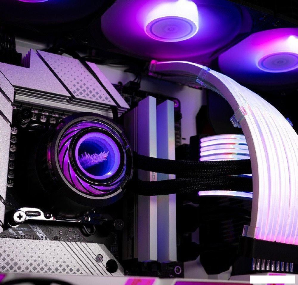 Система жидкостного охлаждения для процессора Valkyrie Jarn 240 ARGB (черный)
