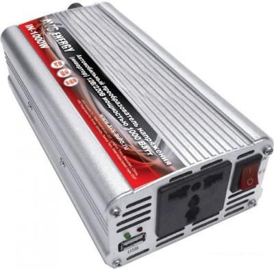 Автомобильный инвертор AVS AVS 24/220V IN-1000W-24 Автомобильный инвертор AVS AVS 24/220V IN-1000W-24