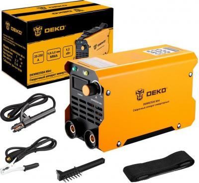 Сварочный инвертор Deko DKWM250A Mini 080-3000 Сварочный инвертор Deko DKWM250A Mini 080-3000