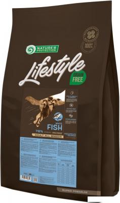Сухой корм для собак Nature's Protection Lifestyle Grain Free Adult White Fish 10 кг Сухой корм для собак Nature's Protection Lifestyle Grain Free Adult White Fish 10 кг