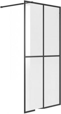 Душевая стенка Niagara NG-686-90BLACK 90x195 (черный матовый/прозрачное стекло) Душевая стенка Niagara NG-686-90BLACK 90x195 (черный матовый/прозрачное стекло)