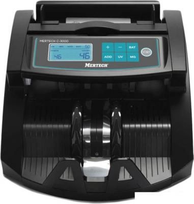 Счетчик банкнот Mertech C-3000 (черный)