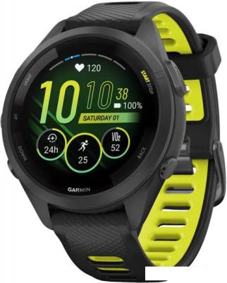 Умные часы Garmin Forerunner 265S (черный/желтый)