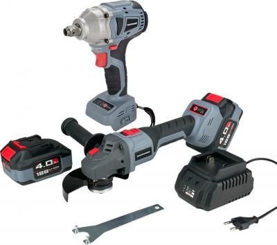 Profipower MKDTW-18V + MKDGA-18V (гайковерт, болгарка, 2 АКБ, кейс) Profipower MKDTW-18V + MKDGA-18V (гайковерт, болгарка, 2 АКБ, кейс)