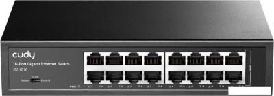 Неуправляемый коммутатор Cudy GS1016 3.0 Неуправляемый коммутатор Cudy GS1016 3.0