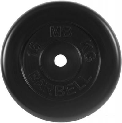 Диск MB Barbell Стандарт 26 мм (1x15 кг) Диск MB Barbell Стандарт 26 мм (1x15 кг)
