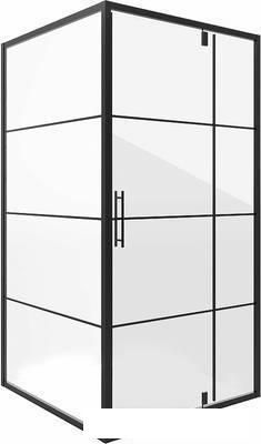 Душевой уголок Niagara Nova NG-0280-08 Black 80x80 Душевой уголок Niagara Nova NG-0280-08 Black 80x80