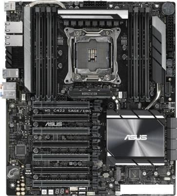 Материнские платы ASUS WS C422 SAGE/10G Материнские платы ASUS WS C422 SAGE/10G