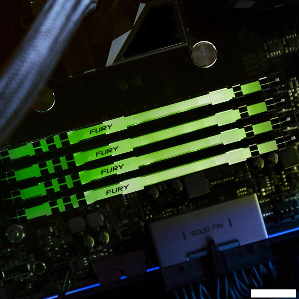 Оперативная память Kingston FURY Beast RGB 2x8ГБ DDR4 3600МГц KF436C17BB2AK2/16 Оперативная память Kingston FURY Beast RGB 2x8ГБ DDR4 3600МГц KF436C17BB2AK2/16