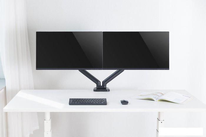 Кронштейн для монитора ErgoSmart Power Black DBL Кронштейн для монитора ErgoSmart Power Black DBL