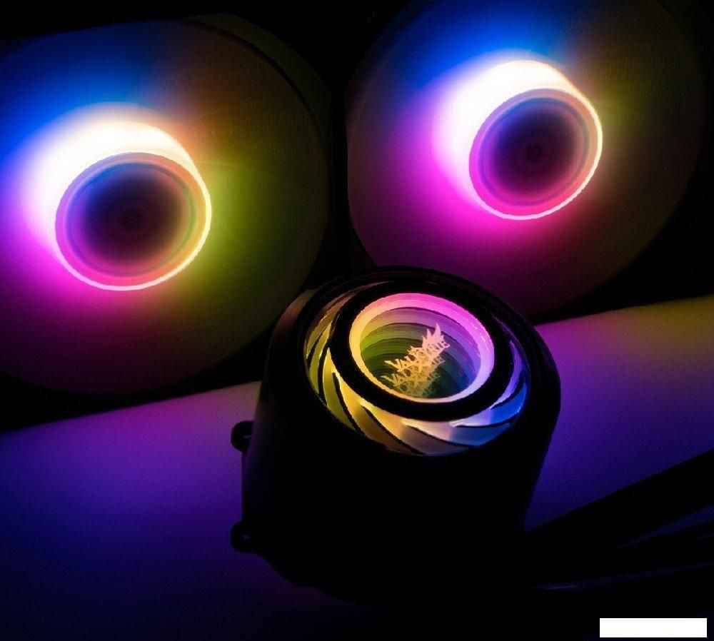 Система жидкостного охлаждения для процессора Valkyrie Jarn 240 ARGB (черный)