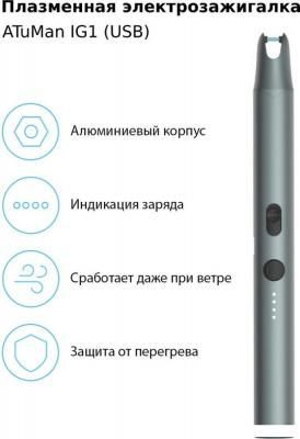 Зажигалка Atuman Duka IG1 (USB)