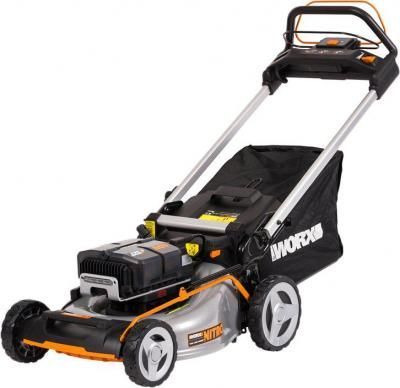 Газонокосилка Worx WG761E (с 4-мя АКБ) Газонокосилка Worx WG761E (с 4-мя АКБ)