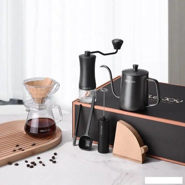 Кофейник Circle Joy Manual Coffee Maker Set 9 in 1 CJ-CFS01