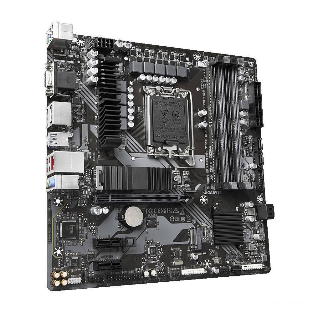 Материнская плата Gigabyte B760M DS3H DDR4 (rev. 1.0) Материнская плата Gigabyte B760M DS3H DDR4 (rev. 1.0)