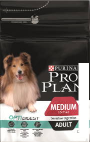 Сухой корм для собак Pro Plan Adult Medium Optidigest Sensitive Digestion с ягненком 14 кг Сухой корм для собак Pro Plan Adult Medium Optidigest Sensitive Digestion с ягненком 14 кг