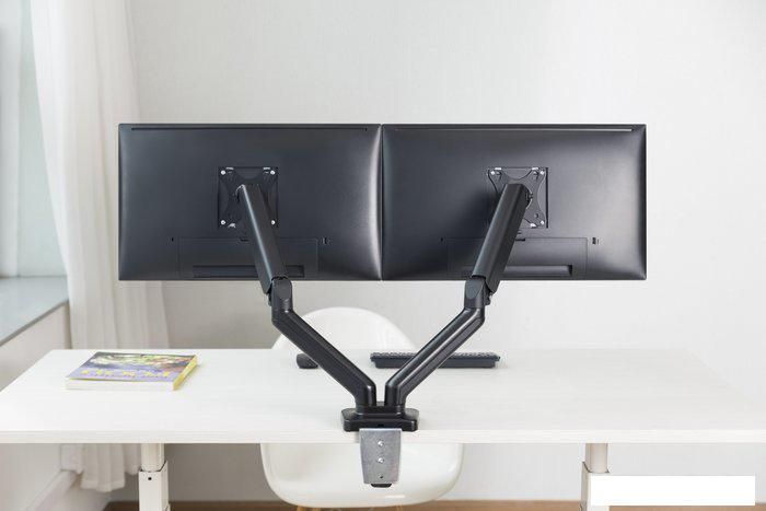 Кронштейн для монитора ErgoSmart Power Black DBL Кронштейн для монитора ErgoSmart Power Black DBL