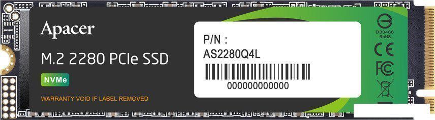 SSD Apacer AS2280Q4L 1TB AP1TBAS2280Q4L-1