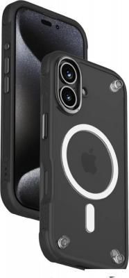 Чехол для телефона Momax CaseForm Air MagSafe для iPhone 16 Plus MUAP24LD (черный)