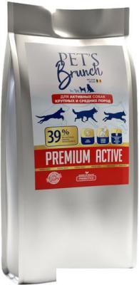 Сухой корм для собак Pet's Brunch Premium Active для активных средних и крупных пород 14 кг Сухой корм для собак Pet's Brunch Premium Active для активных средних и крупных пород 14 кг