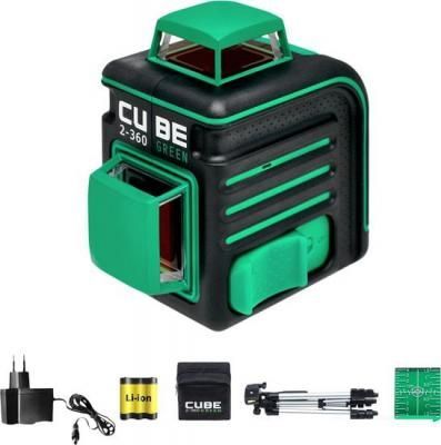 Лазерный нивелир ADA Instruments Cube 2-360 Green Professional Edition А00534 Лазерный нивелир ADA Instruments Cube 2-360 Green Professional Edition А00534