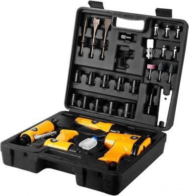 Deko Premium SET 34 018-0908 (прямая пневмошлифмашинка, пневмотрещотка, пневмодолото, пневмогайковерт) Deko Premium SET 34 018-0908 (прямая пневмошлифмашинка, пневмотрещотка, пневмодолото, пневмогайковерт)