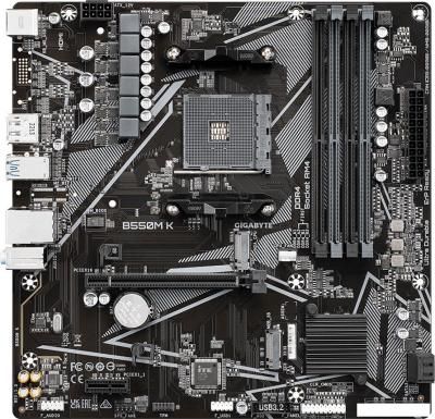 Материнская плата Gigabyte B550M K (rev. 1.0)