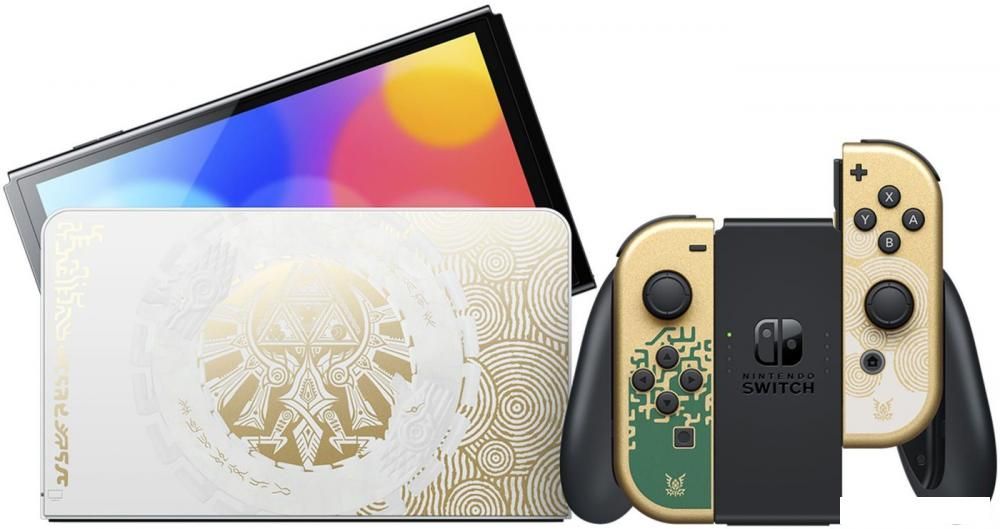 Игровая приставка Nintendo Switch OLED (The Legend of Zelda: Tears of the Kingdom Edition)