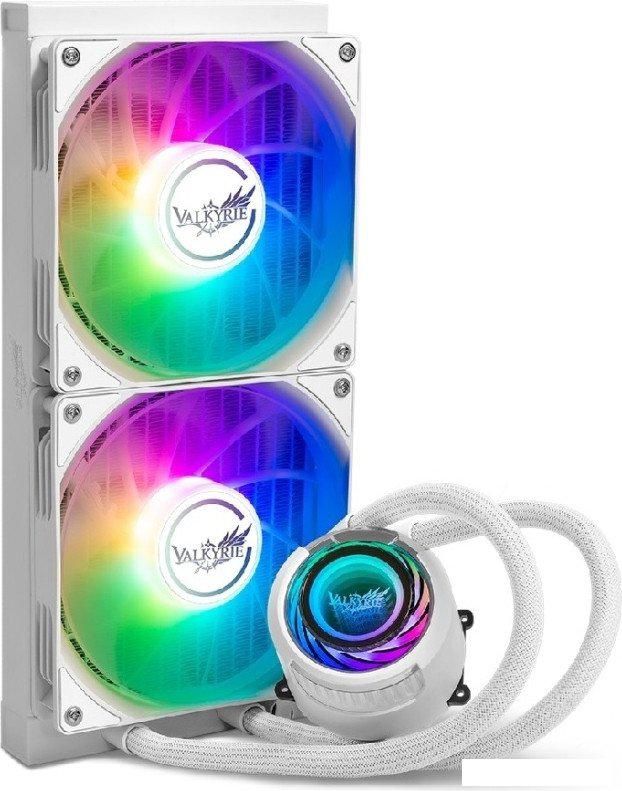 Система жидкостного охлаждения для процессора Valkyrie Jarn 280 ARGB (белый)