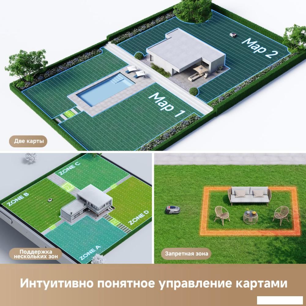 Газонокосилка-робот Dreame Roboticmower A1 Pro