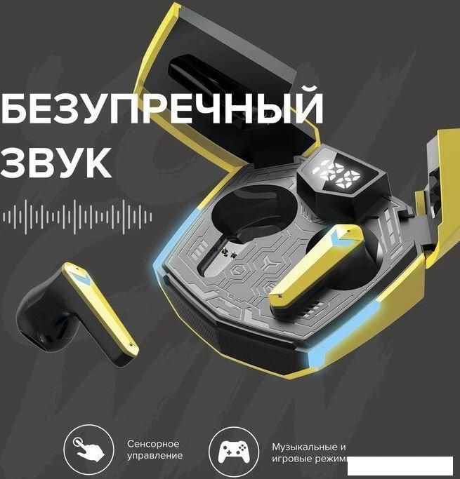 Наушники Canyon Doublebee GTWS-2 (черный/оранжевый)