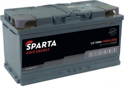 Автомобильный аккумулятор Sparta High Energy 6CT-110 (110 А·ч) Автомобильный аккумулятор Sparta High Energy 6CT-110 (110 А·ч)