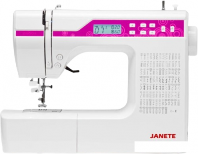 Швейные машины Janete 2600A (розовый)